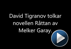 Violinisten David Tigranov tolkar Råttan från novellsamlingen Råttan och andra onda berättelser